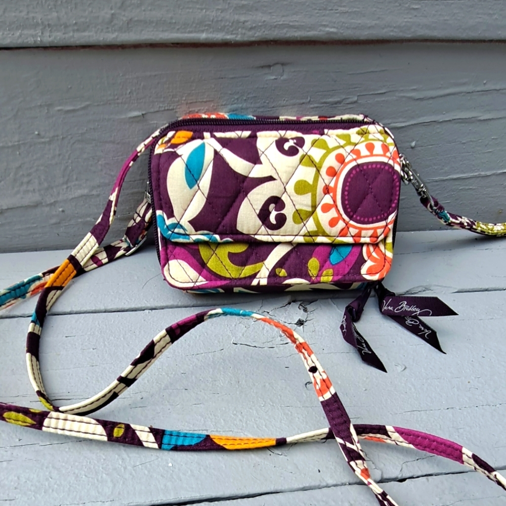Vera Bradley crossbody wallet